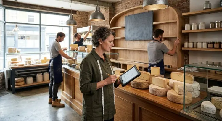Spécialiste agencement fromagerie : architecte d'intérieur ou agenceur ?