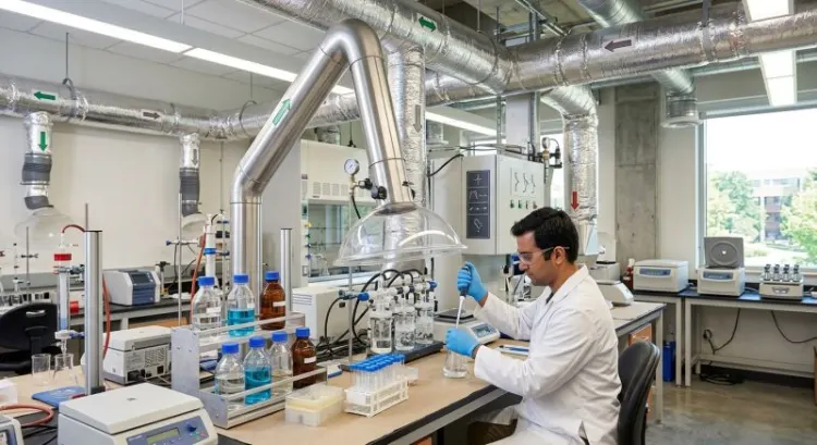 Ventilation laboratoire : exigences du Code du travail et air neuf