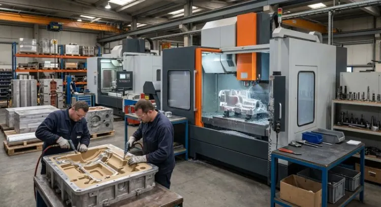 Outillage et pièces aluminium : conception des moules et industrialisation