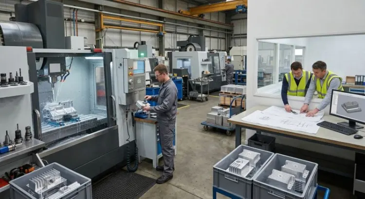 Outillage et pièces aluminium : conception des moules et industrialisation