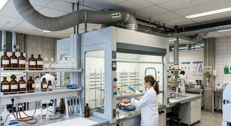 Ventilation laboratoire : exigences du Code du travail et air neuf